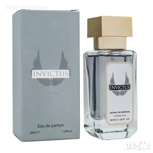 Мъжки мини парфюм Paco Rabanne Invictus EDP 38ml, снимка 1