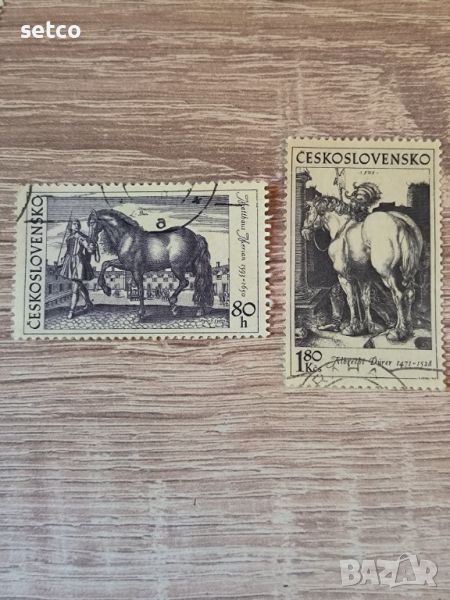 Чехословакия фауна коне 1969 г., снимка 1