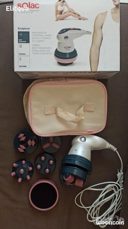 💆‍♀️ Инфрачервен антицелулитен масажор с 4 сменяеми глави 💆‍♂️, снимка 1