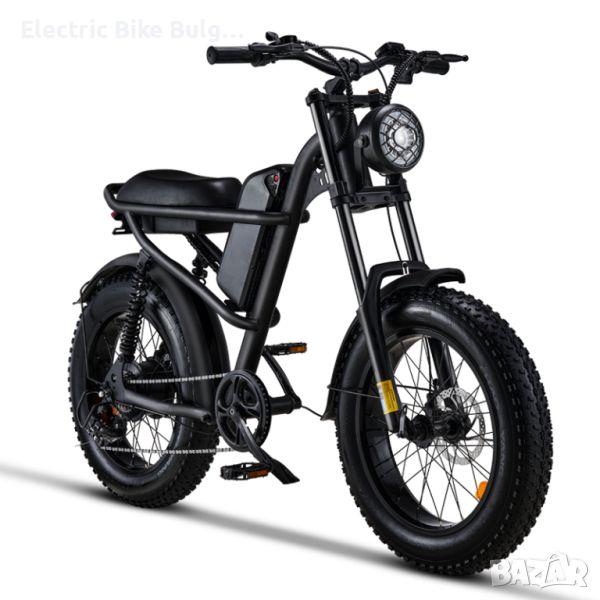 Електрически FATBIKE, Shimano-ск, 48V, 15,6AH, 24 мес гаранция, снимка 1