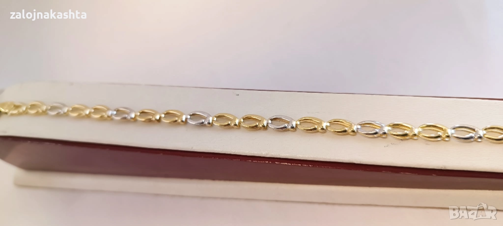 Нова-Златна гривна-2,74гр/14кр, снимка 1