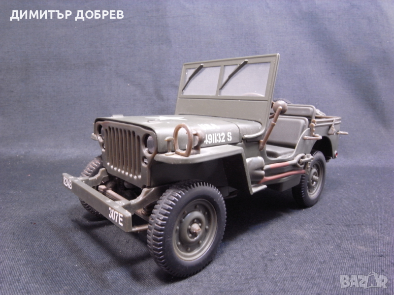 1/18 МЕТАЛНА КОЛИЧКА МАЩАБЕН МОДЕЛ JEEP WILLYS GATE CHINA, снимка 1