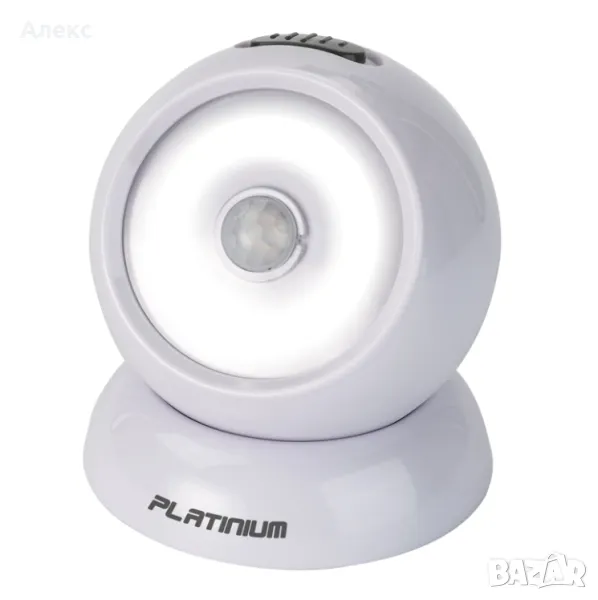 LED лампа на батерии със сензор за движение, снимка 1