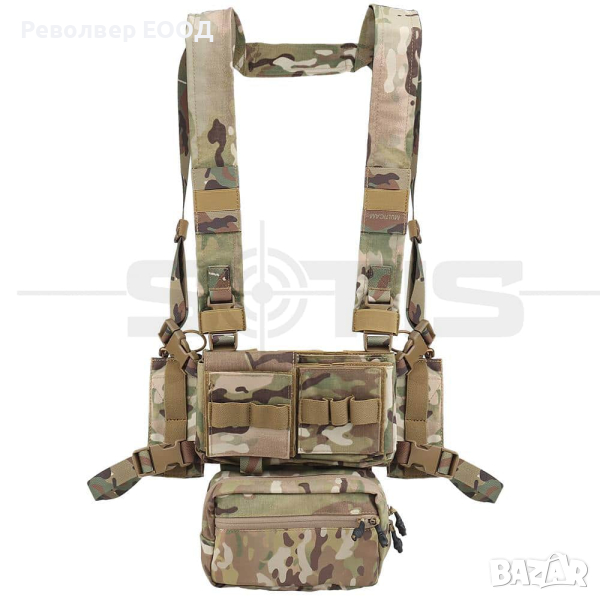 ТАКТИЧЕСКА ЖИЛЕТКА PMC MICRO D CHEST RIG – NPC, снимка 1