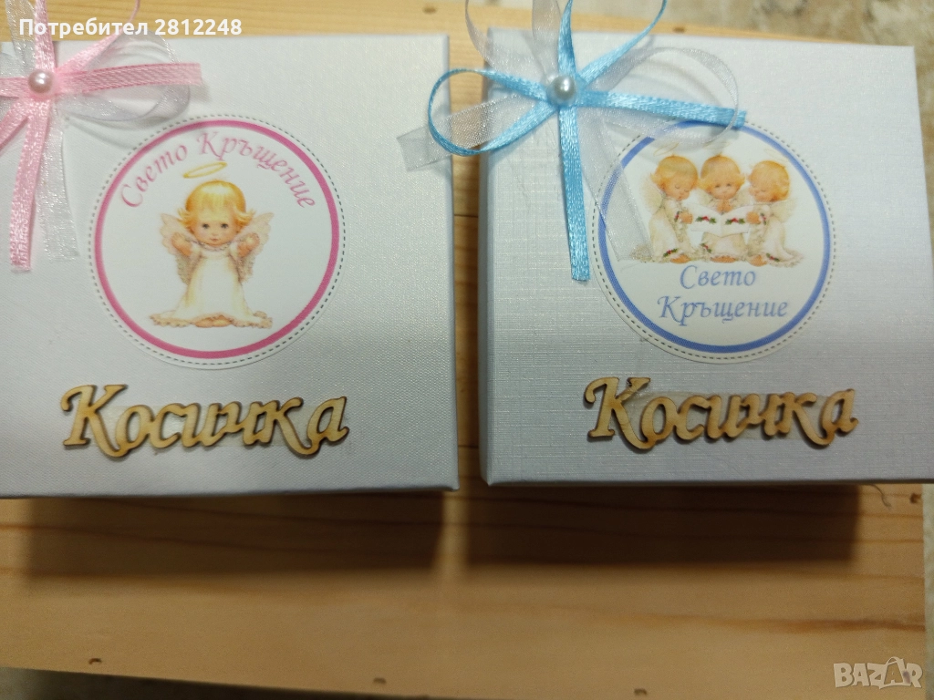 Кутийки за косичка и зъбче , снимка 1