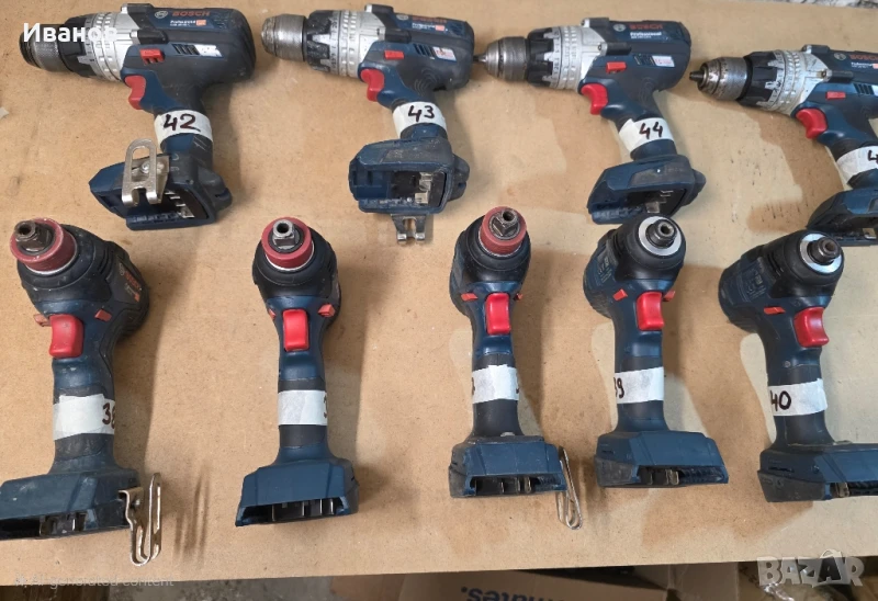 Безчетков винтоверт, импакт, гайковерт Бош Bosch , снимка 1