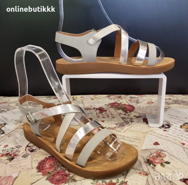 Дамски сандали - свежо попълнение за лятото 🍒, снимка 1