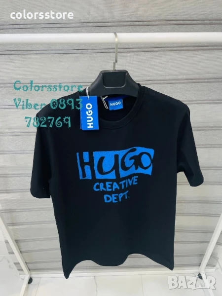Мъжка Черна тениска Hugo/IM79c, снимка 1