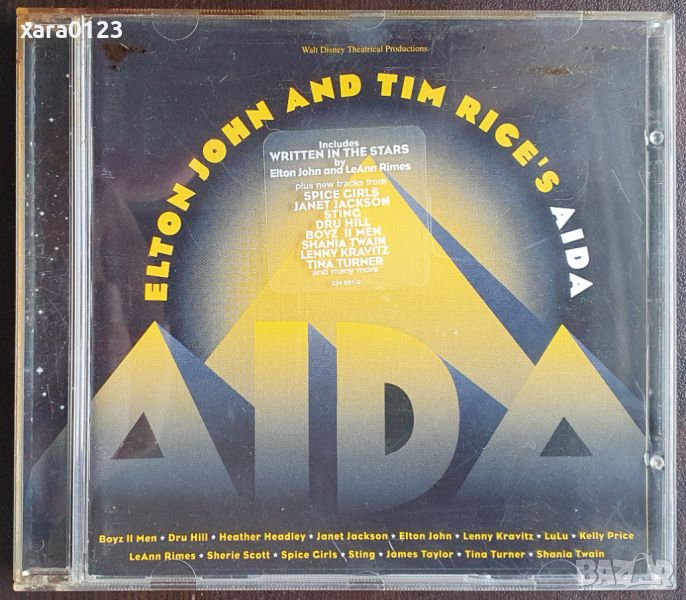 Elton John And Tim Rice – Aida, снимка 1