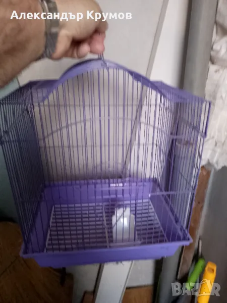 Продавам метална клетка за птици , снимка 1