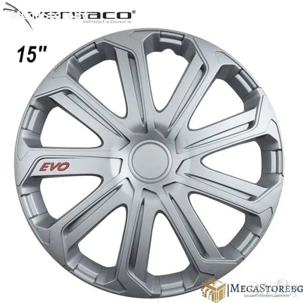 Тасове за джанти 15'' Versaco EVO Silver, снимка 1