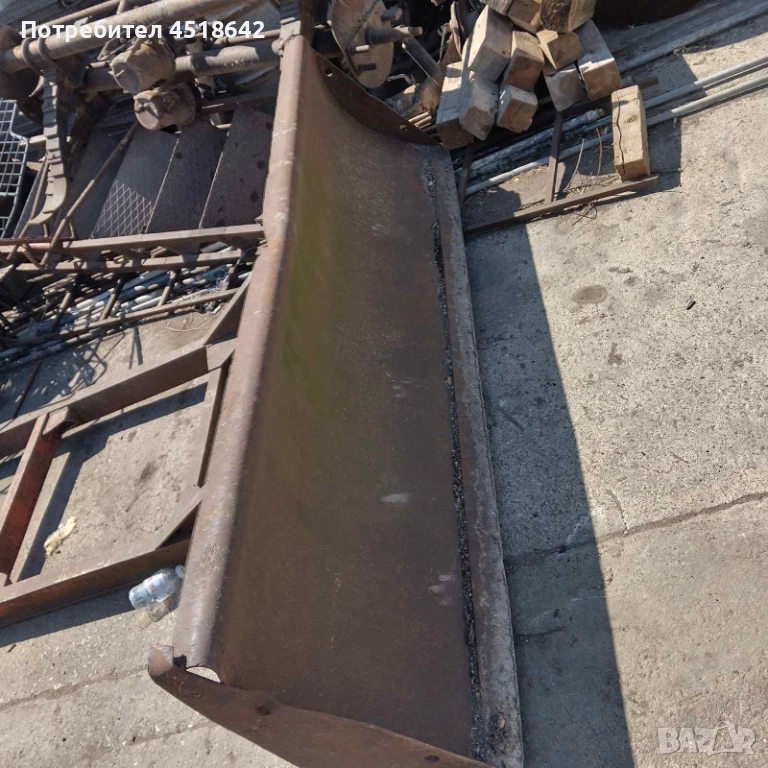 200см/55см, гребло за трактор, сняг, снимка 1