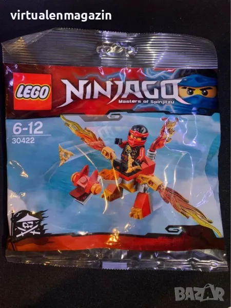 Конструктор Лего - модел LEGO NINJAGO 30422 - Мини драконът на Кай, снимка 1