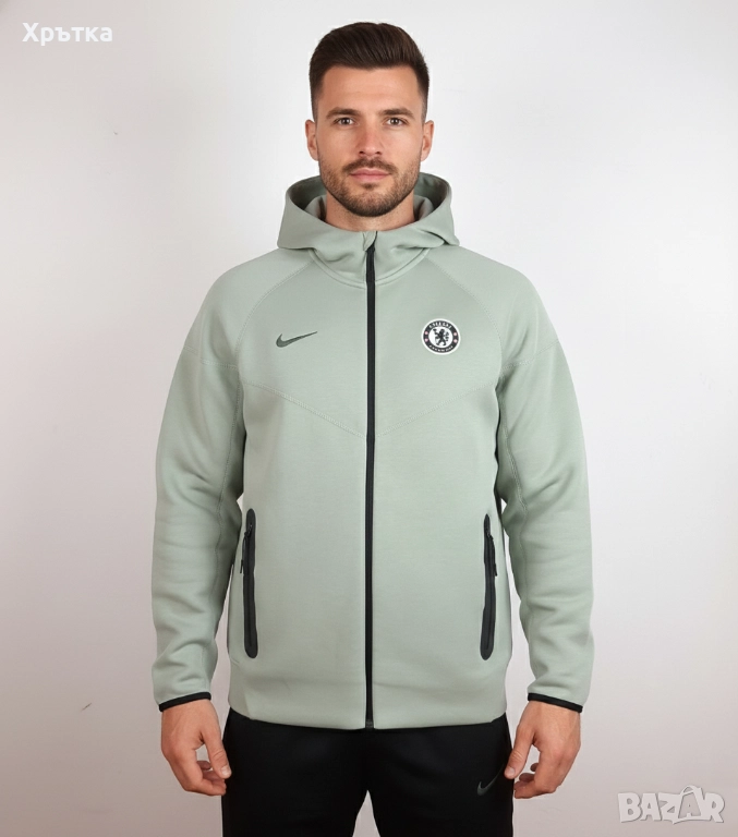 Nike FC Chelsea Tech Fleece - Oригинално мъжко горнище размер XL, снимка 1