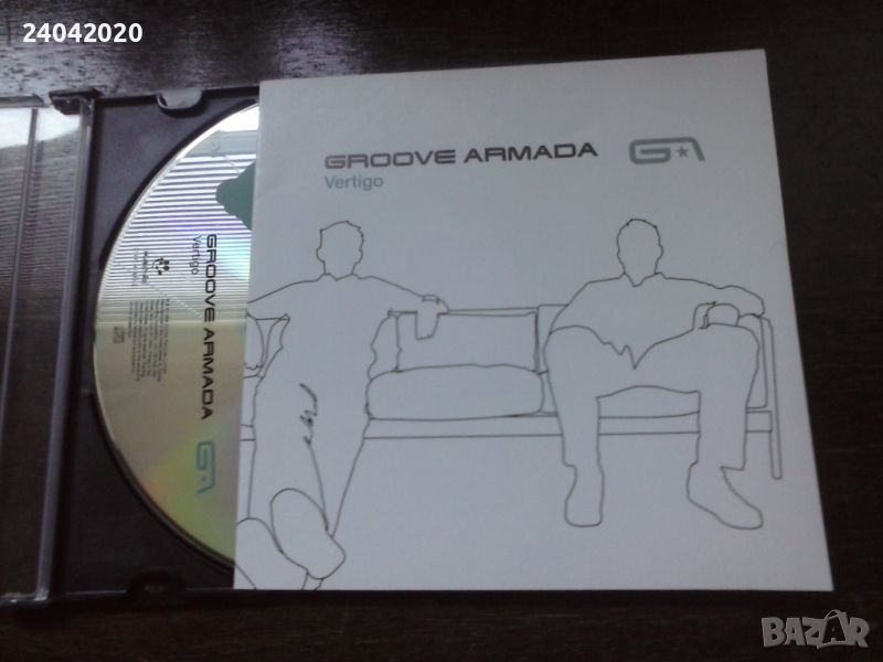 Groove Armada – Vertigo оригинален диск, снимка 1