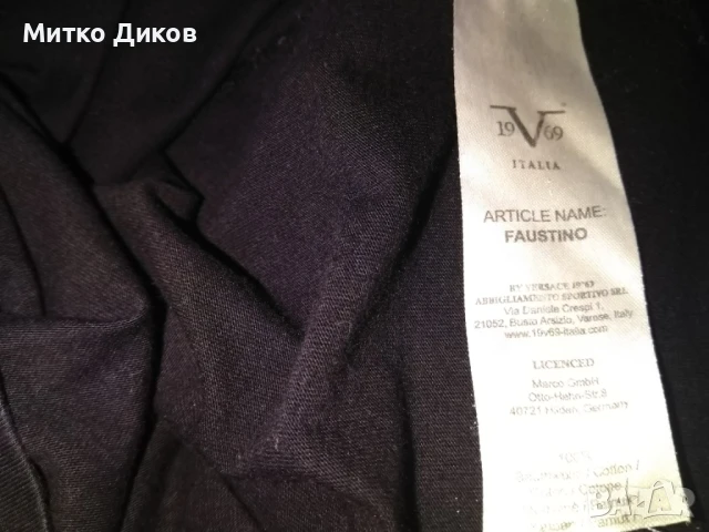 Версаче Италия тениска размер Л, снимка 7 - Тениски - 51095688