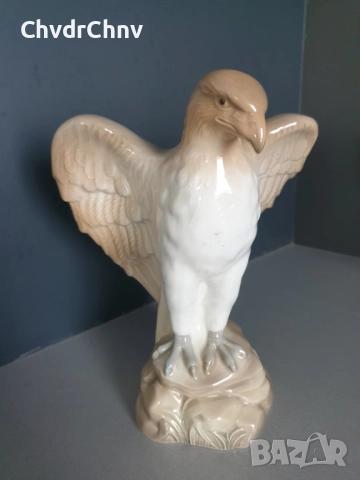 Porcegama Валенсия статуетка 24см/испанска порцеланова фигура на птица-орел