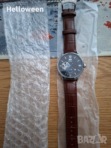 Чисто нов ръчен часовник ORIENT - колекция Classic Sun & Moon, снимка 3 - Мъжки - 53353130