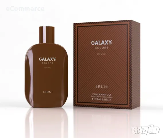 Galaxy Plus Colors Bruni Homme Eau de Parfum for Men 100ml, снимка 3 - Мъжки парфюми - 47600500