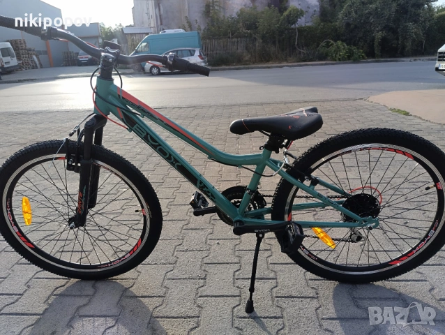 BYOX Велосипед 24" ZANTE зелен, снимка 9 - Велосипеди - 53561529