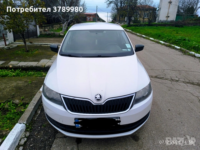 Skoda Rapid 1,6 TDI 2016 г., снимка 3 - Автомобили и джипове - 53174842