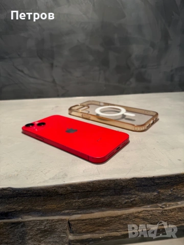 85% battery! КАТО НОВ Iphone 14 Plus Red + подарък, снимка 4 - Apple iPhone - 54145978