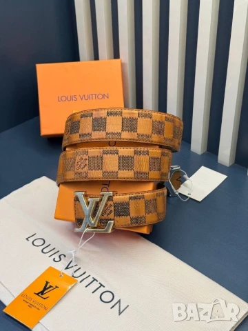 колани от естествена кожа в кутия louis vuitton gucci , снимка 4 - Колани - 50701028