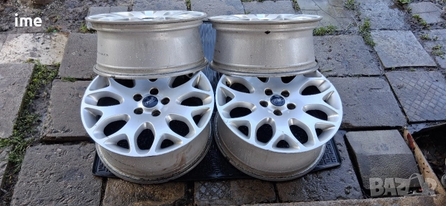 4бр ляти джанти 7J17 ЕТ50. 5x108. OEM BM5J-1007-AA. Свалени са от Ford Fokus...., снимка 5 - Гуми и джанти - 53979100