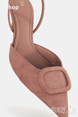 Обувки на ток на Zara , снимка 3 - Дамски обувки на ток - 53800008