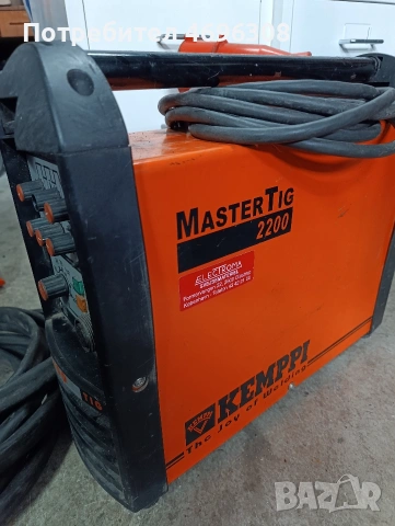 kemppi master tig 2200 трифазен заваръчен апарат , снимка 4 - Други инструменти - 53945761