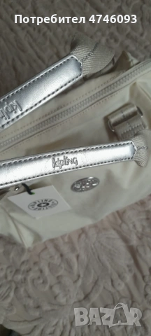 Нова дамска чанта Kipling (модел Art) – Оригинал, с етикет, снимка 13 - Чанти - 54287644