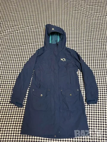 Kari Traa GoreTex Waterproof Rain дамско дълго яке размер М , снимка 2 - Якета - 47180748