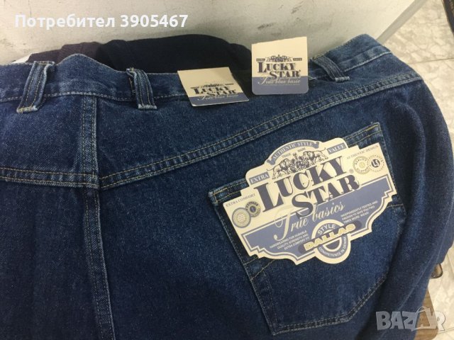 LUCKY STAR jeans 132 cm талия, снимка 2 - Дънки - 46212367