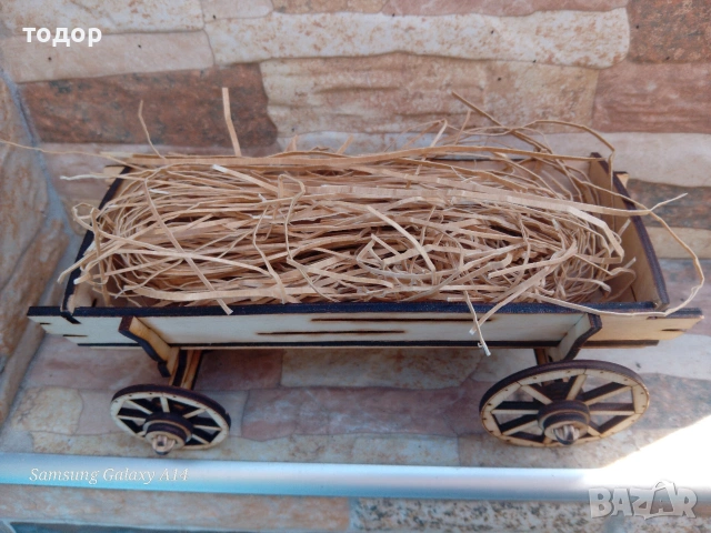 декоративна каручка , снимка 5 - Декорация за дома - 53724682