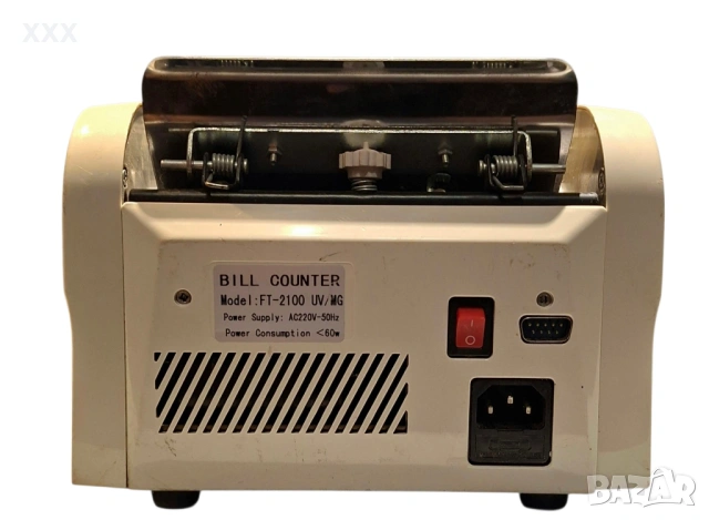 Продавам надеждна банкнотоброячна машина модел Moneycounter MC 2100., снимка 3 - Други машини и части - 53759698