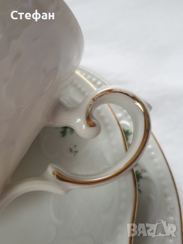 Порцеланов комплект, снимка 7 - Антикварни и старинни предмети - 52477572