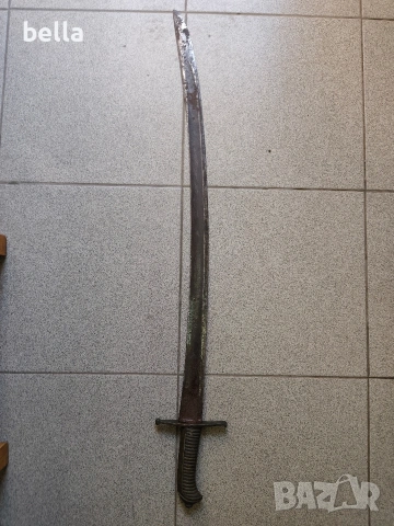 Автентична френска пехотна офицерска сабя, модел 1795 г., снимка 3 - Антикварни и старинни предмети - 54113412