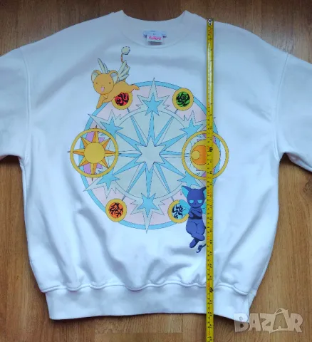 Cardcaptor Sakura Anime / Bershka Oversized - суичър Аниме , снимка 8 - Суичъри - 50084745