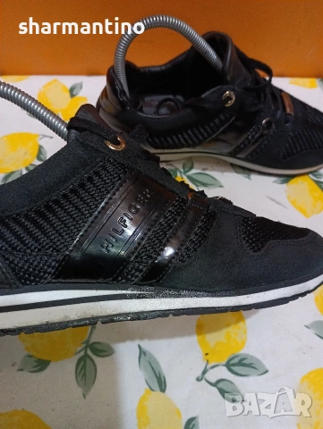 Tommy Hilfiger N 38 кожени , снимка 6 - Маратонки - 53330494