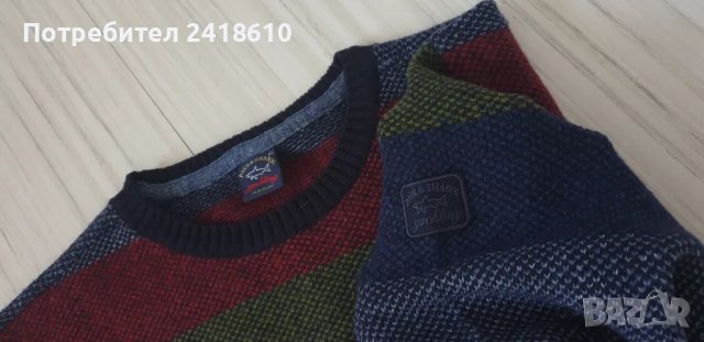 Paul & Shark Wool Mens Size XL НОВО! ОРИГИНАЛ! Мъжки Пуловер!, снимка 1 - Пуловери - 47751678