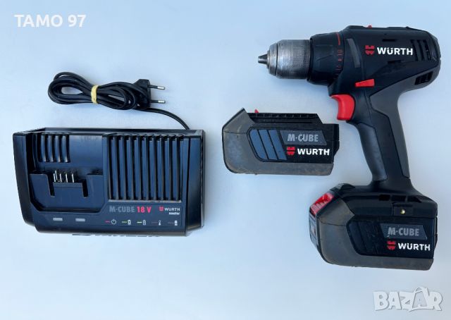 Wurth ABS 18 Compact - Безчетков винтоверт 2х18V 4.0Ah