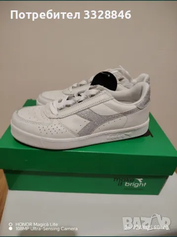Дамски сникерси Diadora elite , снимка 2 - Маратонки - 49405323