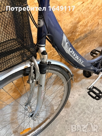 28цола Conway алуминиев дамски градски велосипед колело[24ck-Shimano], снимка 14 - Велосипеди - 52894061