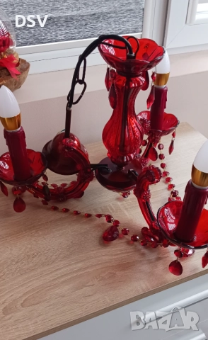 Полилей с висулки Marie Therese , снимка 6 - Полилеи - 52985115