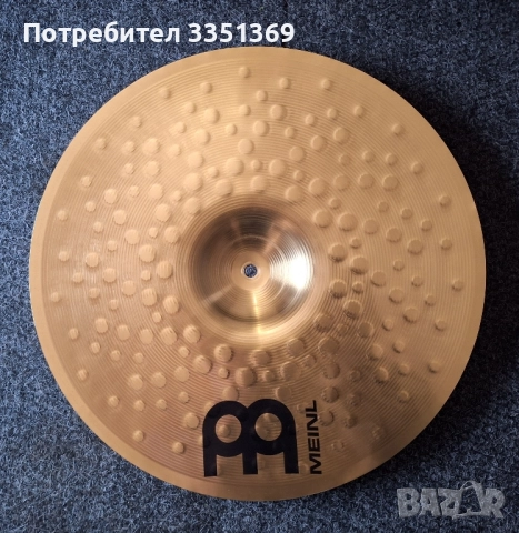 Краш чинел Crash Meinl HCS 16'', снимка 2 - Ударни инструменти - 52700353