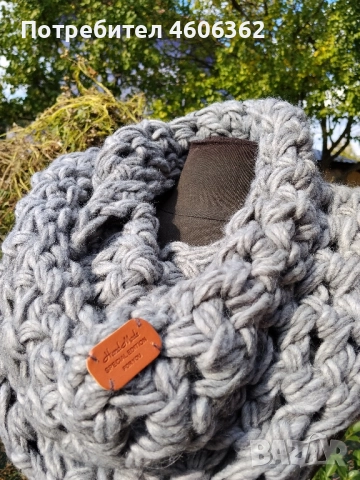 ръчно изработени шалове , снимка 13 - Шалове - 52116992