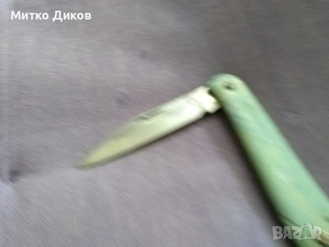 Старо ножче от соца руско без луфт 105х 81мм острие, снимка 2 - Ножове - 51093783