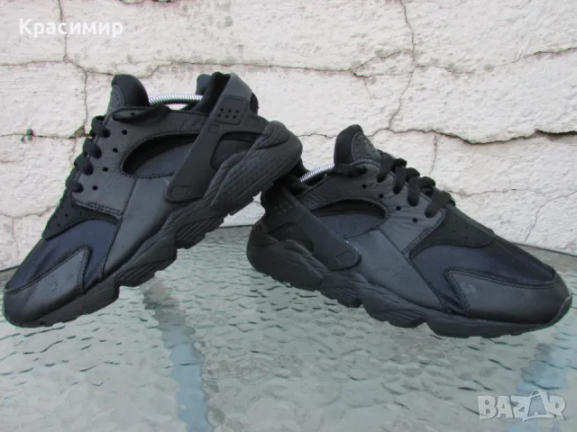 Мъжки маратонки Nike Air Huarache 'Triple Black', снимка 7 - Маратонки - 47875721