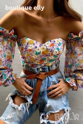 дамска блуза, снимка 2 - Блузи с дълъг ръкав и пуловери - 51770263