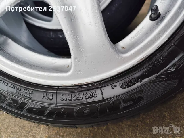 Джанти с гуми TOYO 205/55R16, снимка 2 - Гуми и джанти - 48008636